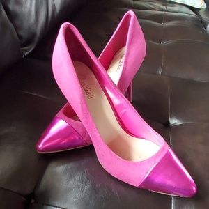 Candies Hot Pink Heels